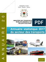 Annua Ire Statistique 2017 Du Secteur Des Transports