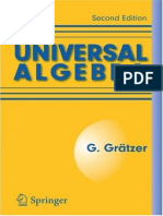 Gratzer Universal-Algebra