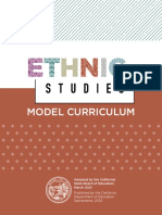 California Ethnic Studies Model Curriculum