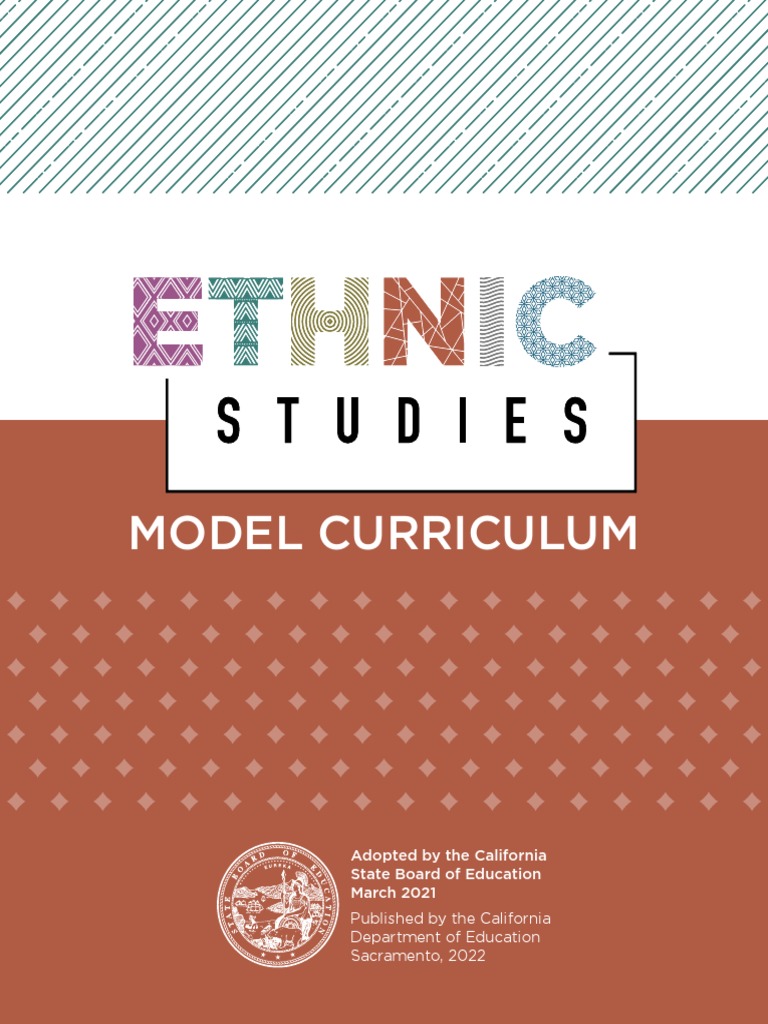 California Ethnic Studies Model Curriculum PDF Curriculum Race