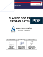 Plan de Fiestas Patrias 2023