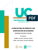 Sistema Politico-Social Actividad de Regularizacion