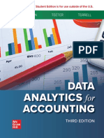 Data Analytics For Accounting Third Edition - Richardson