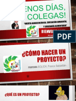 Capacitacion Docente, Cómo Hacer Un Proyecto