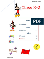 Class 3-2: Unit 4