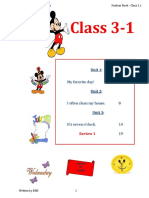 Class 3-1: Unit 1