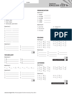 AEF1 File7 TestA AnswerSheet