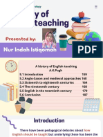 A History of English Teaching