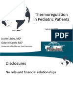 Pediatric Thermoregulation