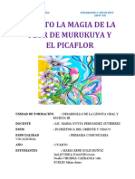 Cuento - La Flor de Murukuya y El Picaflor - 4°epcv