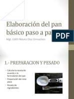 Elaboración Del Pan Básico Paso A Paso