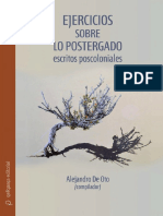 De Oto, Alejandro (2020) - Ejercicios Sobre Lo Postergado. Escritos Poscoloniales.