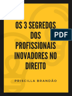 Ebook - 3 Segredos Do Profissional Inovador No Direito