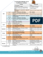 Calendario Actividades 2