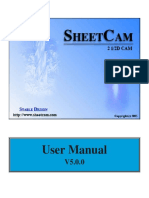Sheetcam Version 5