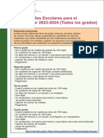 Utiles Escolares 2023-2024