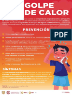 Infografia Golpe de Calor