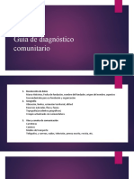 Guía de Diagnóstico Comunitario