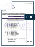 PRO-FORMA 118 Tendidos y Conexiones DIE y JOCK