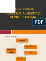 Pedoman Penyusunan Dok Akred Klinik