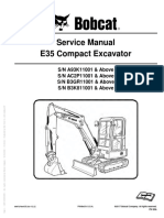 BobCat E35 Service Manual
