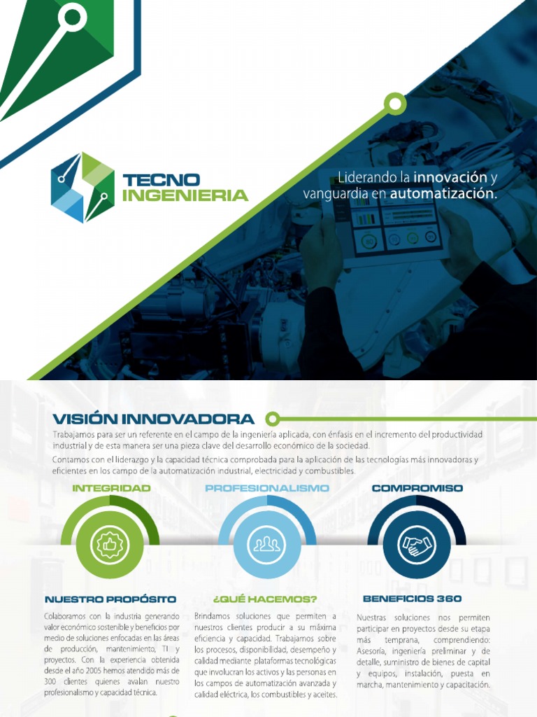 Brochure Tecno Ingenieria | PDF