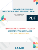 Presentasi Kurikulum Merdeka