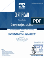 Certificate No. SRZ-OT-346-07-2023-Shulthoni Jamalul Lael