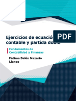 Ejercicios de Ecuación Contable y Partidad Doble