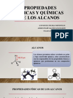 Propiedades Físicas y Químicas de Los Alcanos