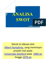 PRD - ANALISA SWOT