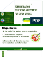 Assessment in Reading For Early Grades