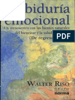 Sabiduria Emocional - Walter Riso