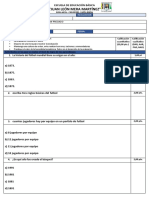 Examen Final de Trimestre Educacion Fisica