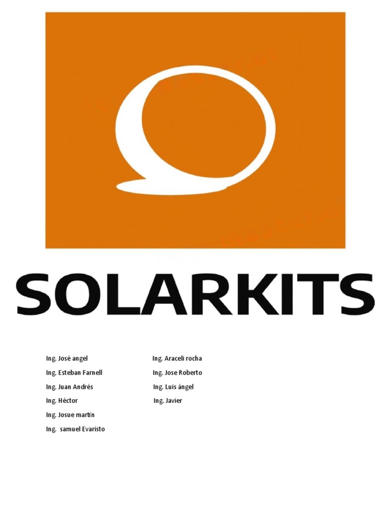 Solarkits 1 PDF Energía solar Sustentabilidad