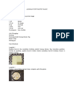 Adonan Puff Pastry Basic