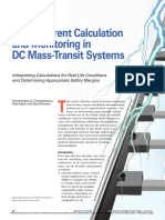 Stray Current Calculation and Monitoring in DC Mass-Transit Systems