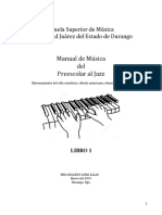 Manual de Musica Del Preescolar Al Jazz Libro 1