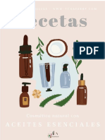 Cosmetica Naturalcon Aceites Esenciales