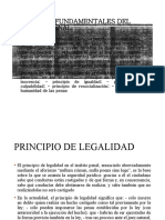 DERECHO PENAL PRINCIPIOS CONSTITUCIONALES RELACIONADOS (Fundamento Legal)