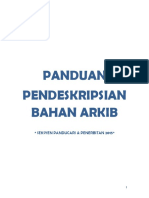 Panduan Penyediaan Deskripsi Bahan Arkib