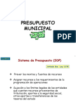 Presupuesto Municipal