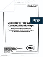 (MSS SP-77) Contractural Relation (1995)