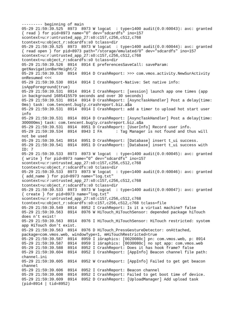Log | PDF | Information Technology Management | Data