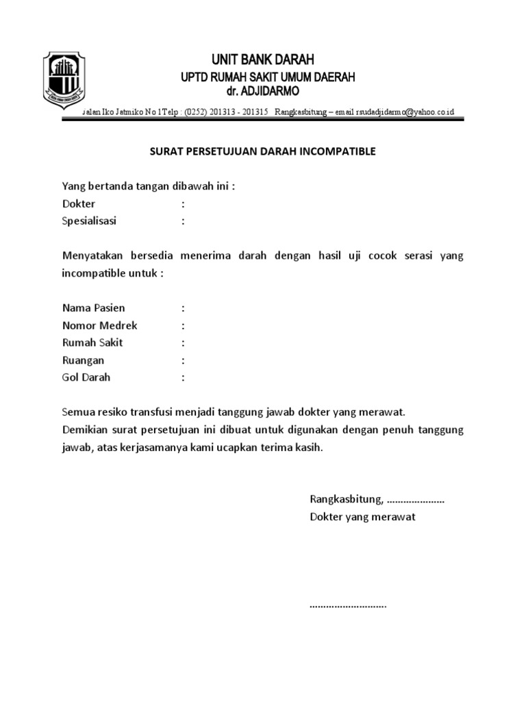 Formulir incompatible pdf