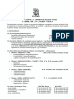 Convocatoria Examen de Grado - Contaduría Pública - 0