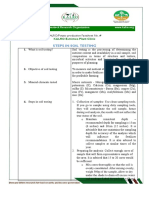 Steps in Soil Testing Handout