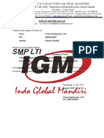 Surat Rekomendasi Atau Diterima Di Igm