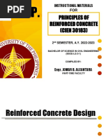 Instructional Materials Principles of Reinforced Conrete Cien 30183