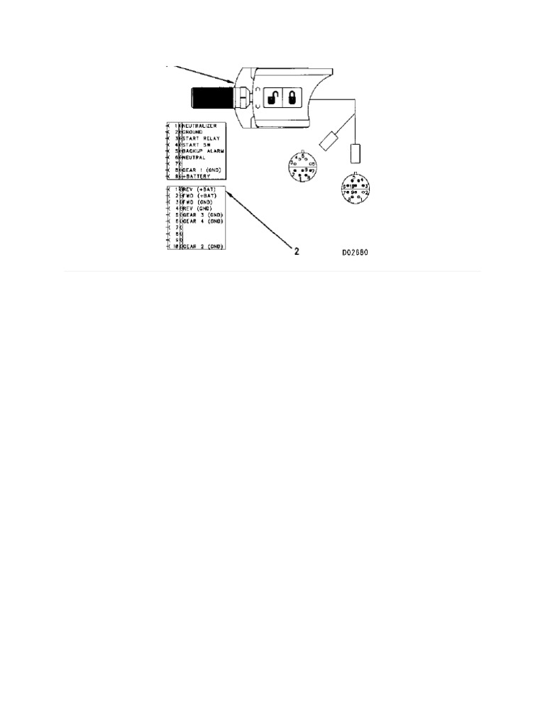 950F 8TK Shifter Wire Diagram PDF